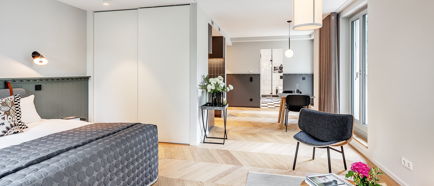 квартира München Herzogpark 05 жилое пространство 12619