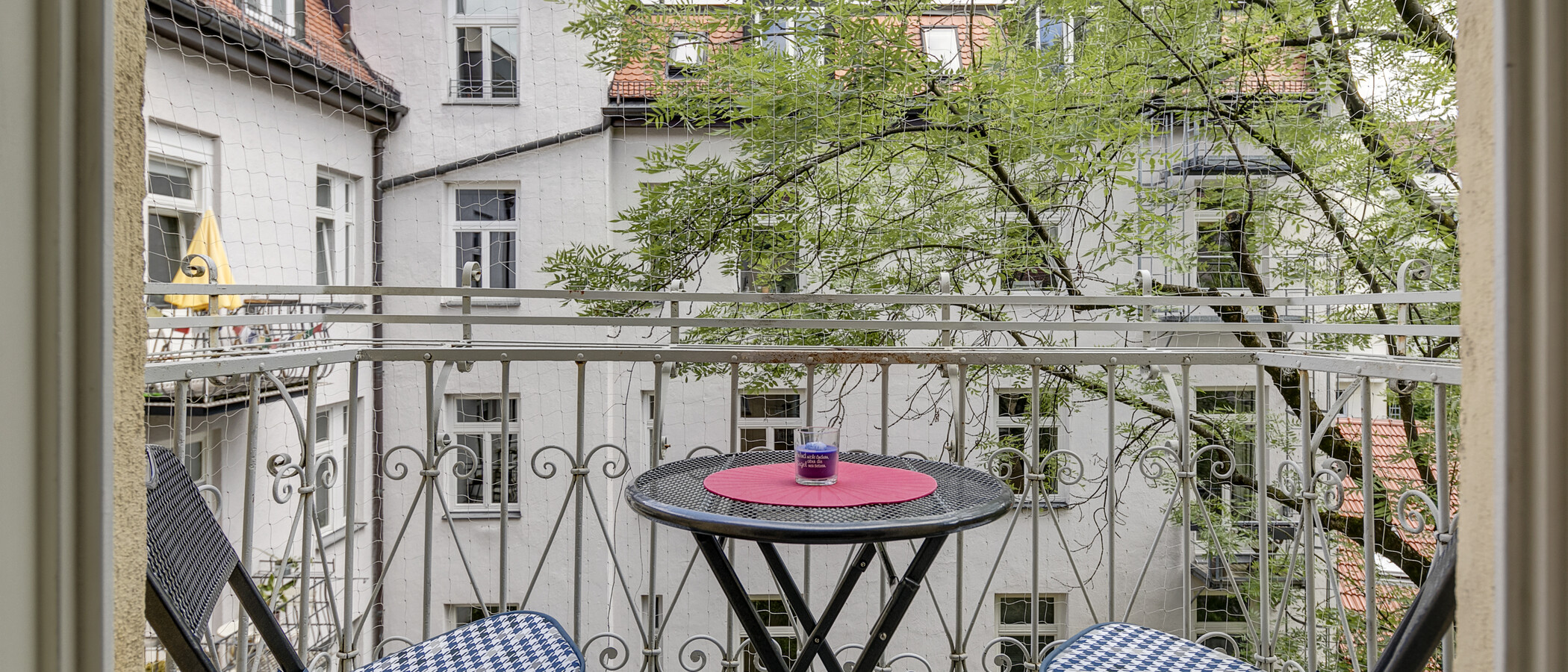 квартира München Schwabing (links der Leopoldstraße) 01 балкон 1262