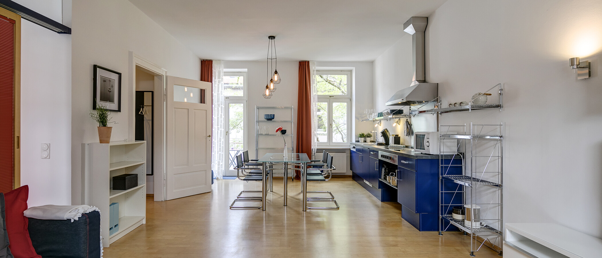 квартира München Schwabing (links der Leopoldstraße) 02 жилое пространство 1262