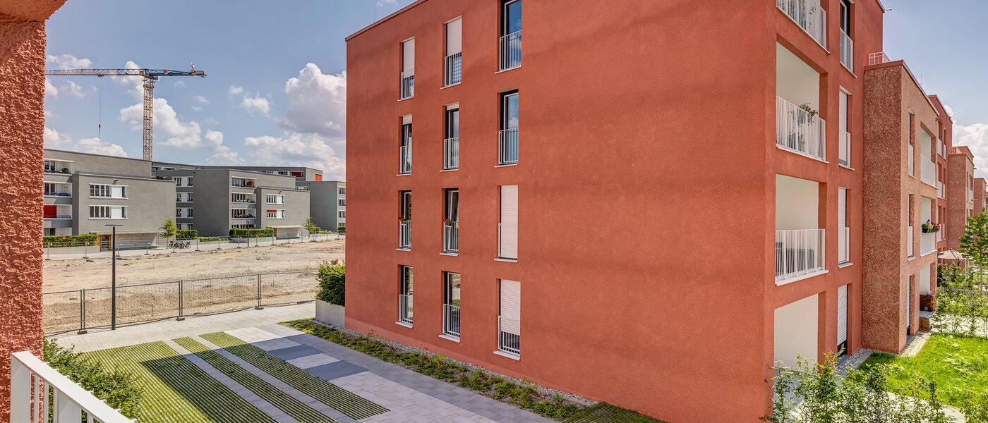 квартира München Pasing 02 вид из окна 12629