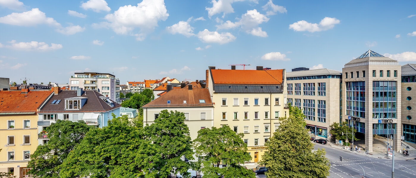 квартира München Au 02 вид из окна 12633