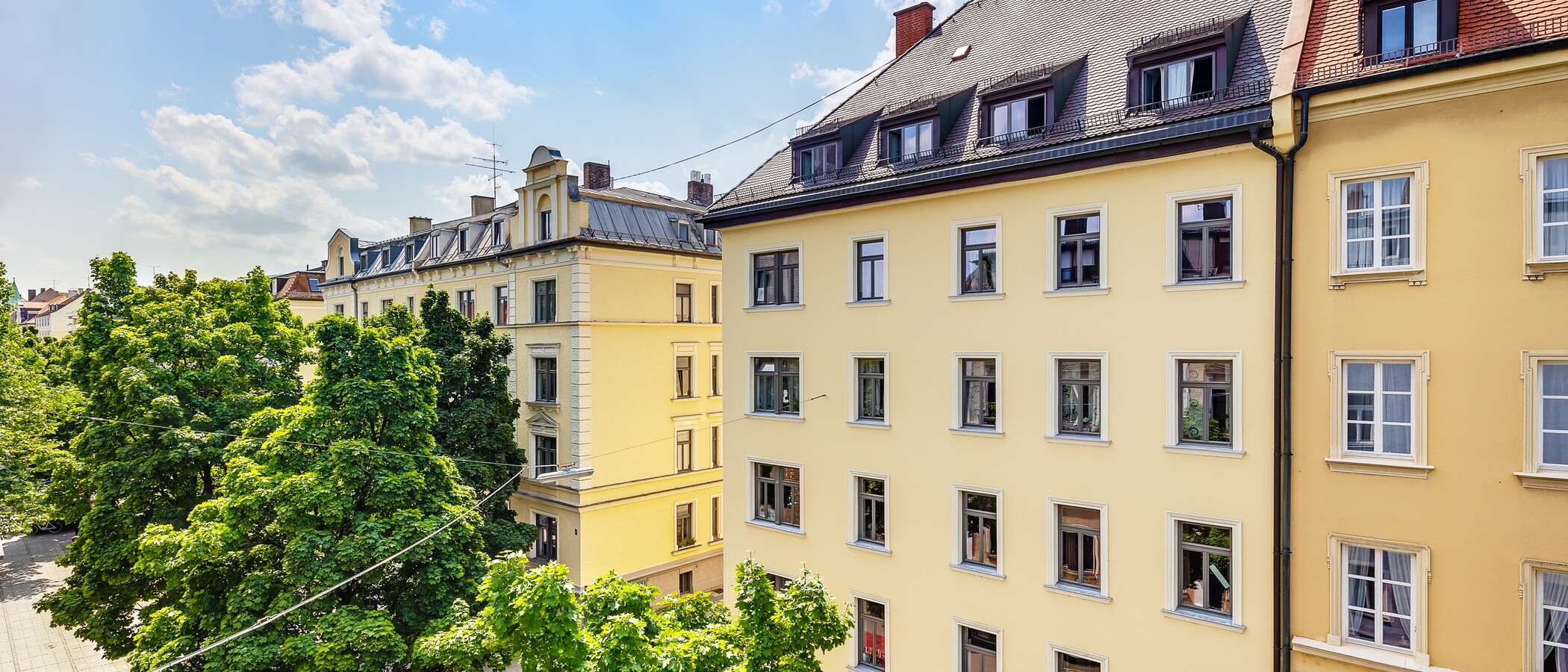 квартира München Sendling 02 вид из окна 12634