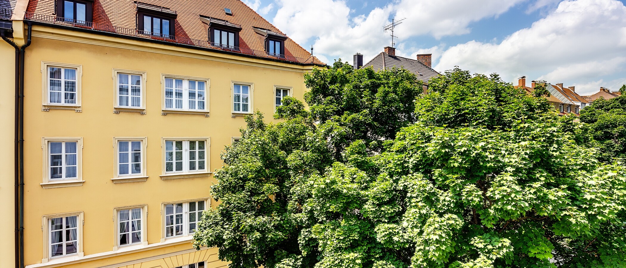 квартира München Sendling 03 вид из окна 12634