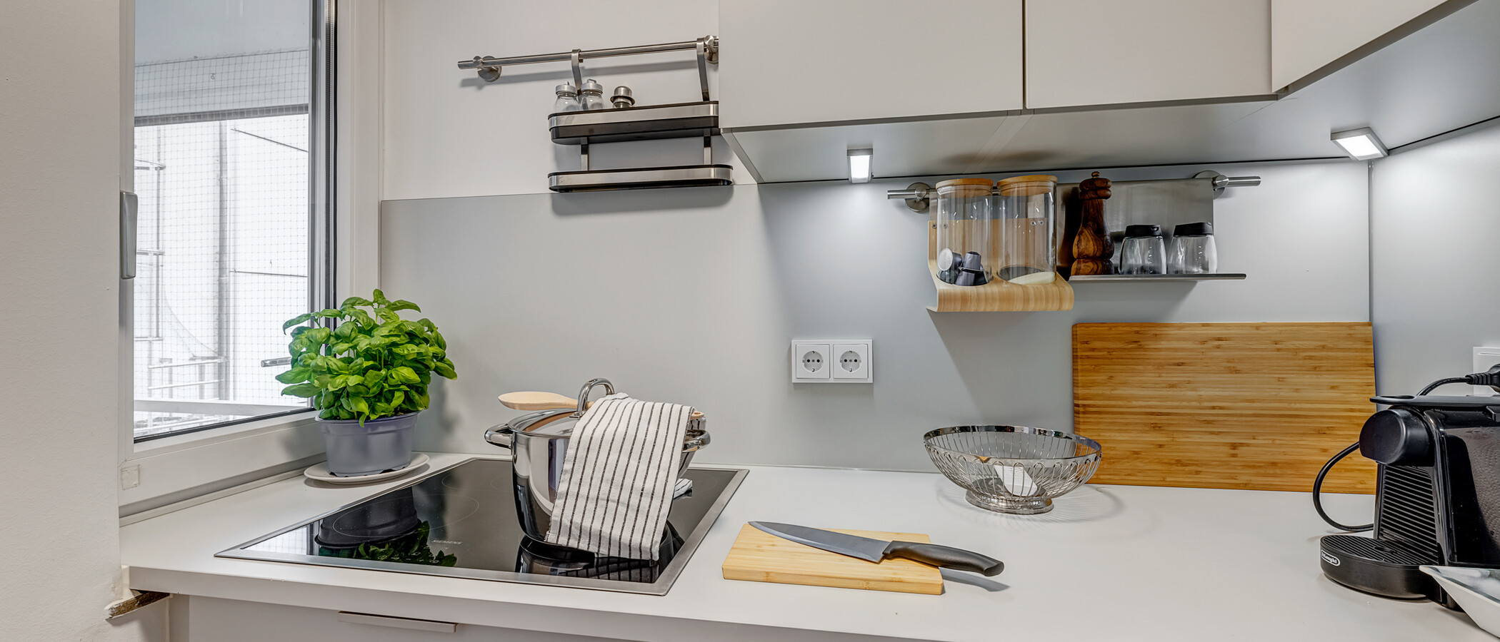 квартира München Schwabing-West 02 кухня 12641