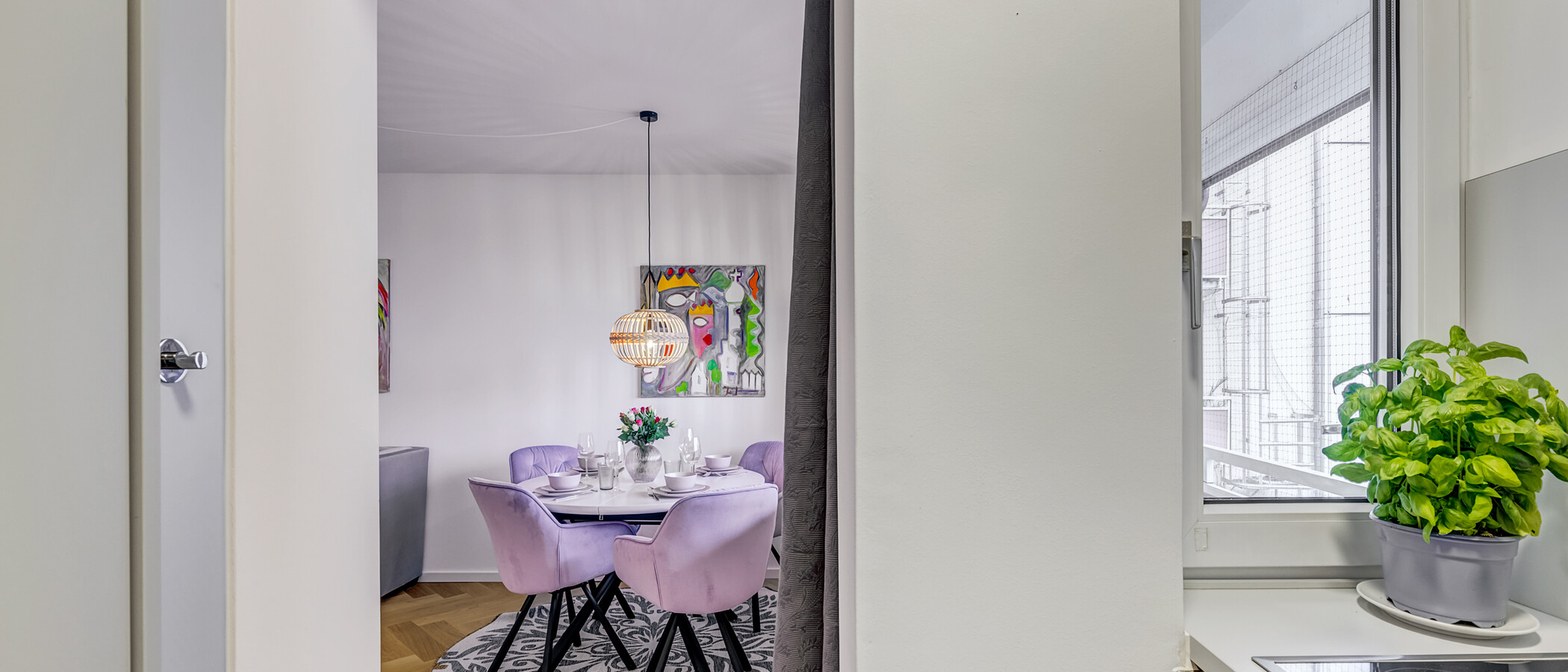 квартира München Schwabing-West 03 кухня 12641