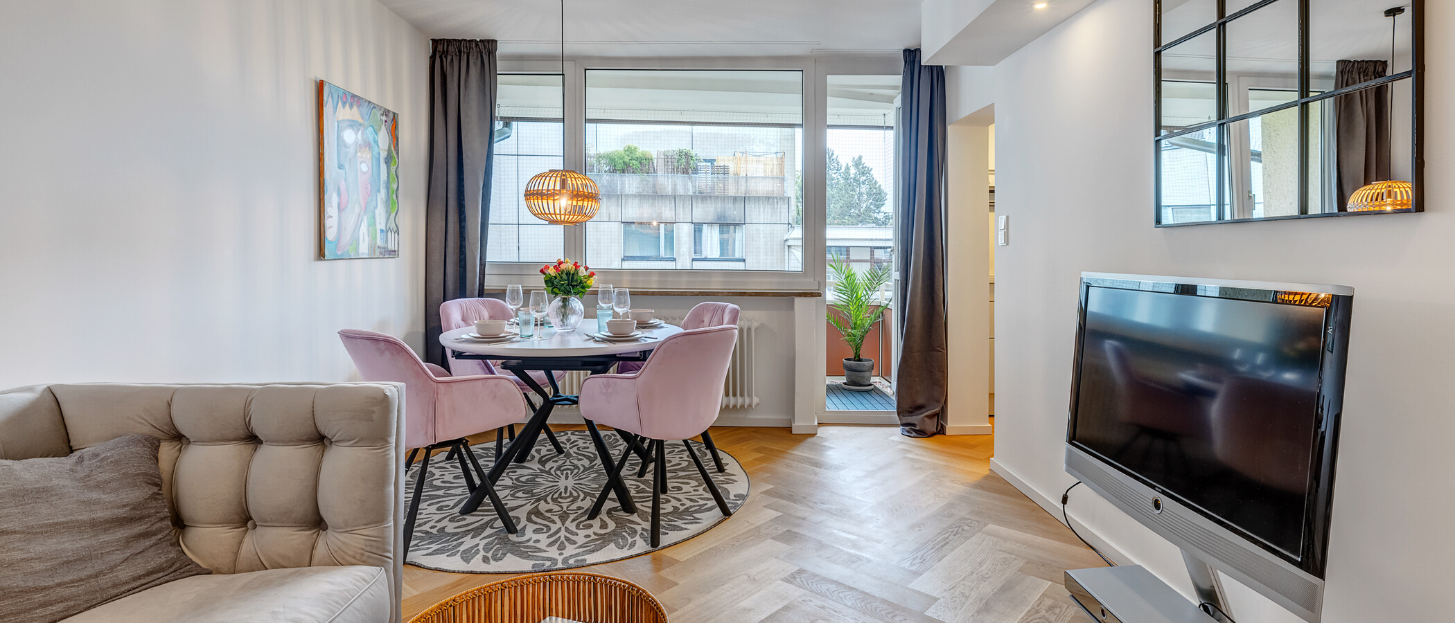 квартира München Schwabing-West 01 жилое пространство 12641