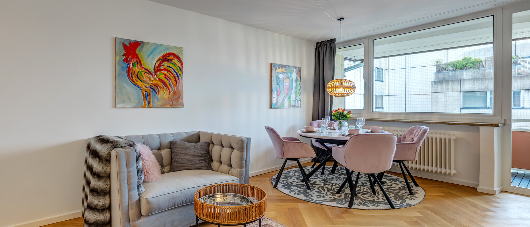 квартира München Schwabing-West 02 жилое пространство 12641