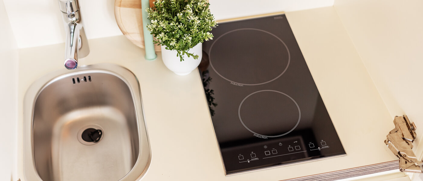 квартира München Olympiadorf 02 кухня 12647