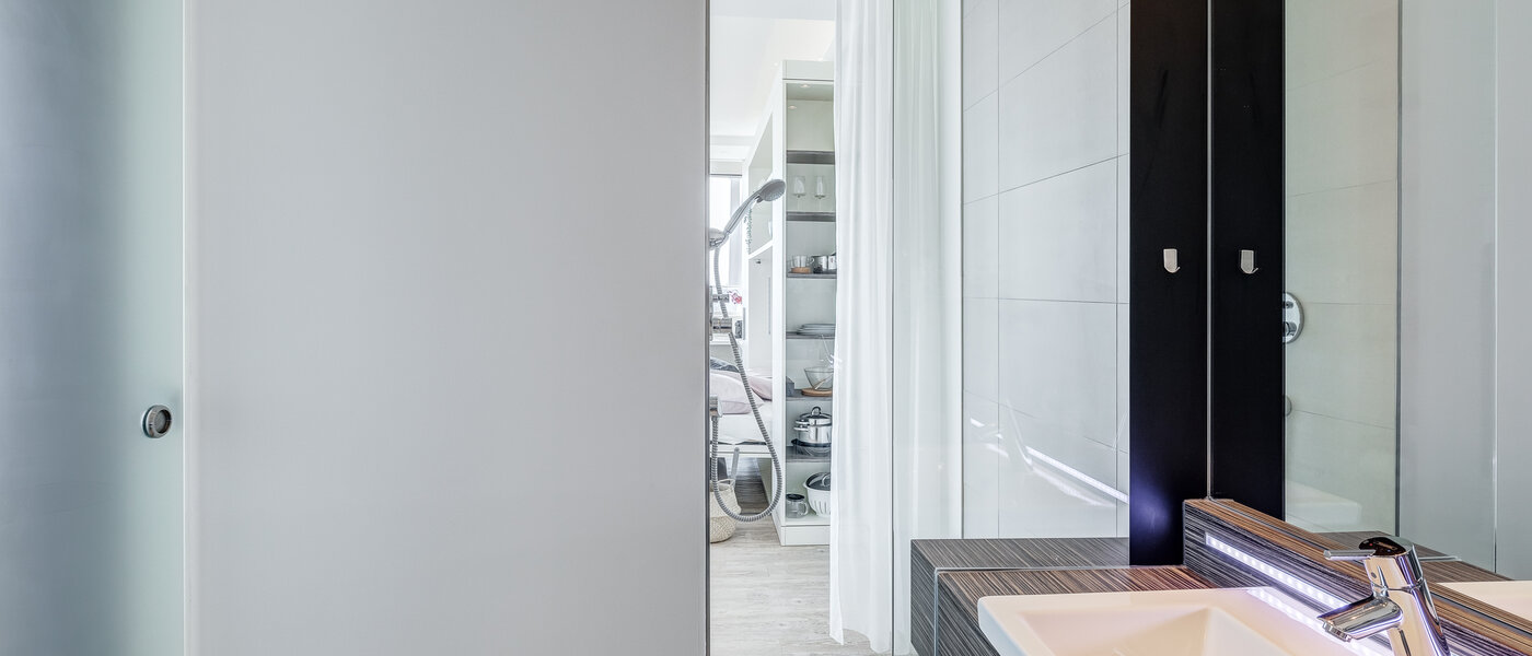 квартира München Olympiadorf 03 ванная комната 12647