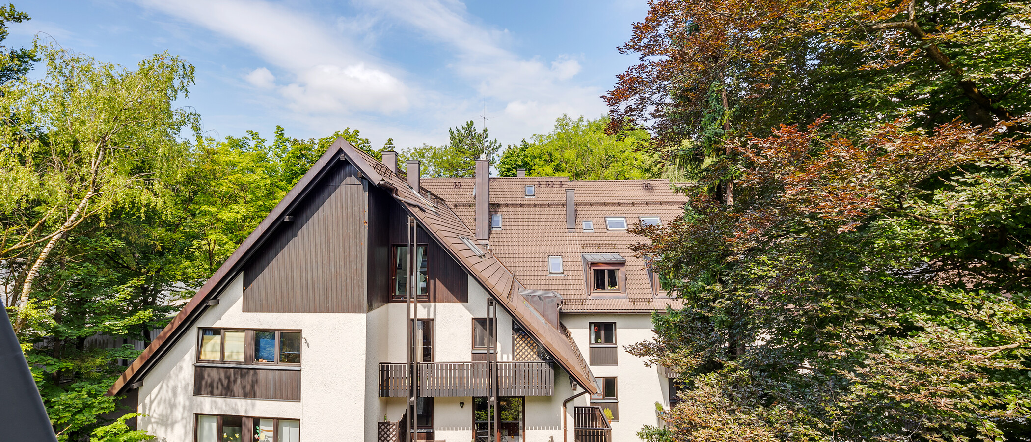 квартира München Herzogpark 01 вид из окна 12651