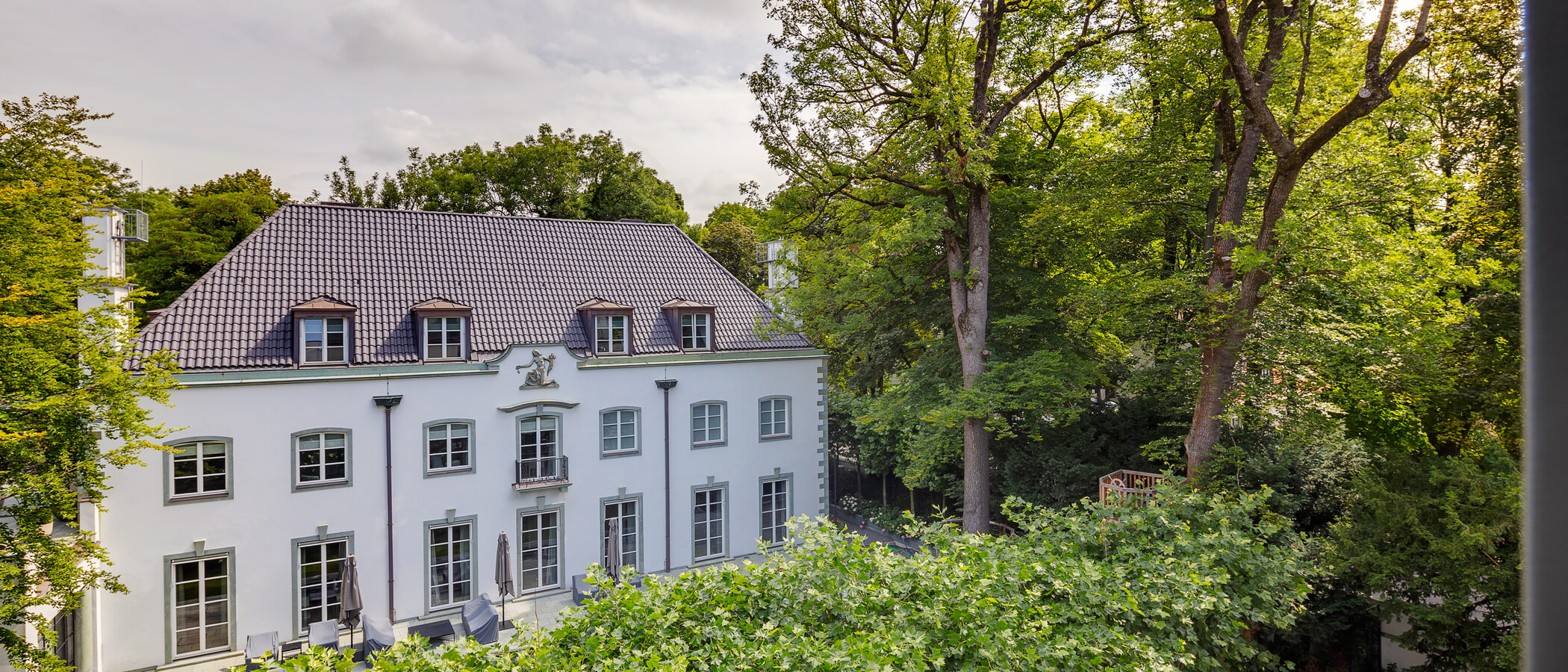 квартира München Herzogpark 03 вид из окна 12651