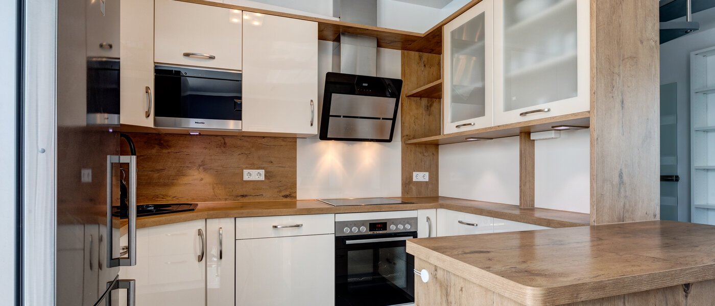 двухэтажная квартира München Pasing 01 кухня 12653