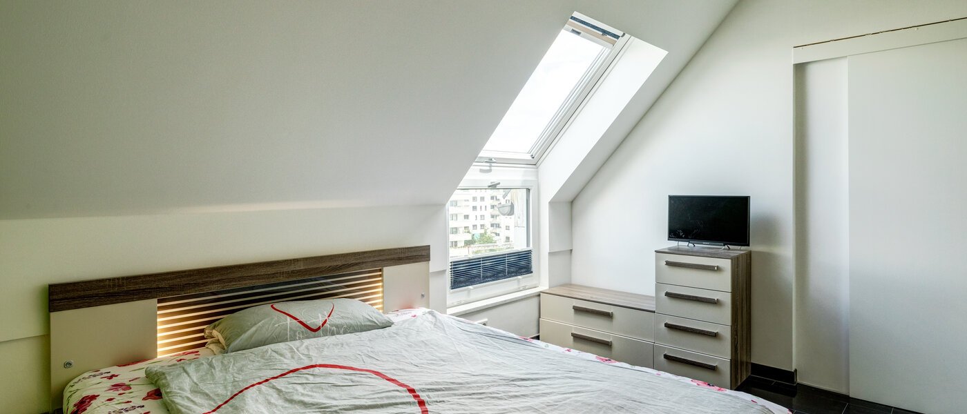 двухэтажная квартира München Pasing 02 1-я спальная комната 12653