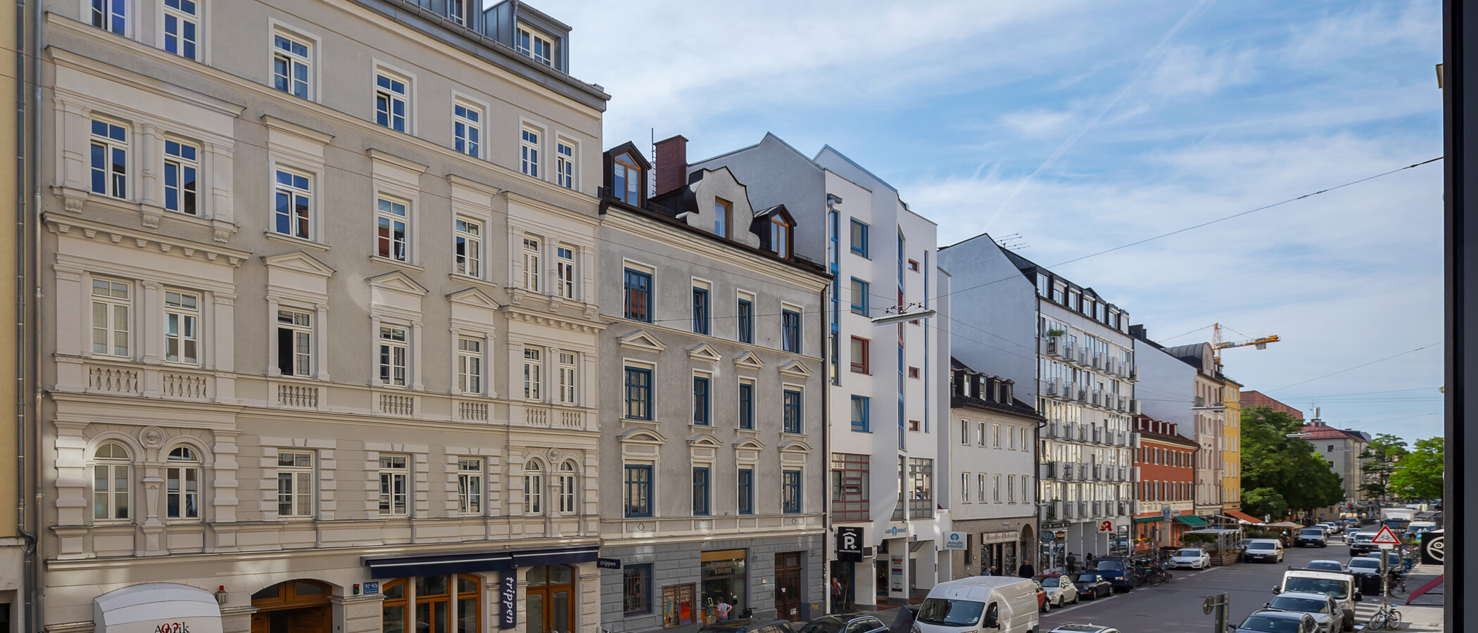 квартира München Maxvorstadt - Universitätsviertel 01 вид из окна 12659