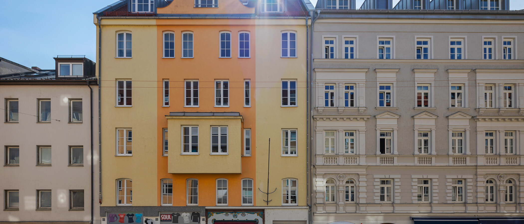 квартира München Maxvorstadt - Universitätsviertel 02 вид из окна 12659