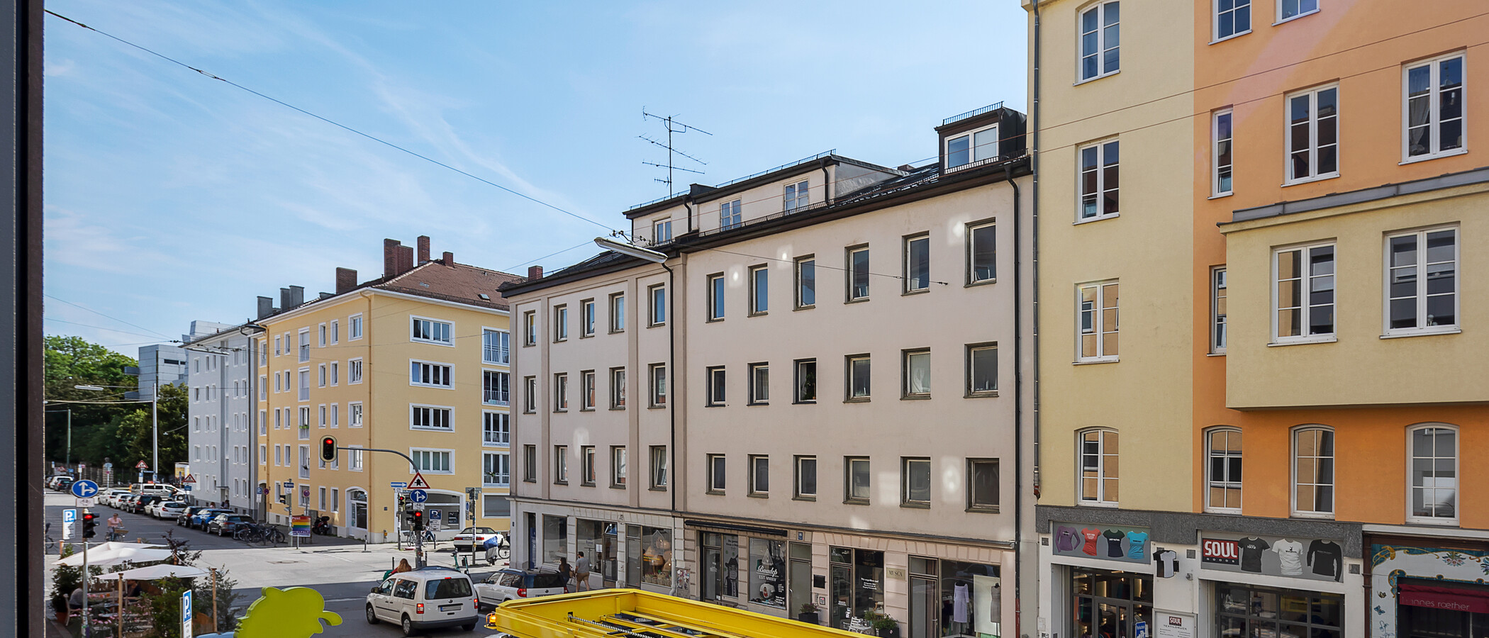 квартира München Maxvorstadt - Universitätsviertel 03 вид из окна 12659