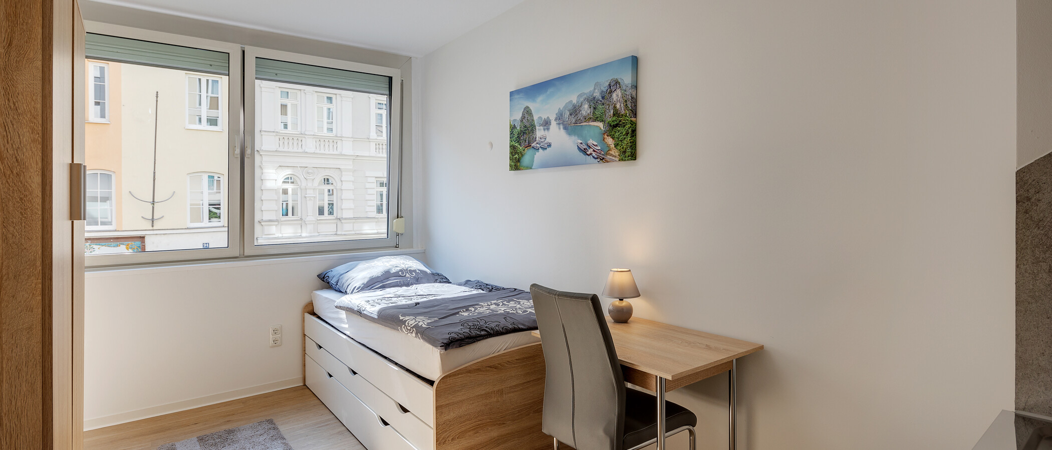 квартира München Maxvorstadt - Universitätsviertel 01 жилое пространство 12659