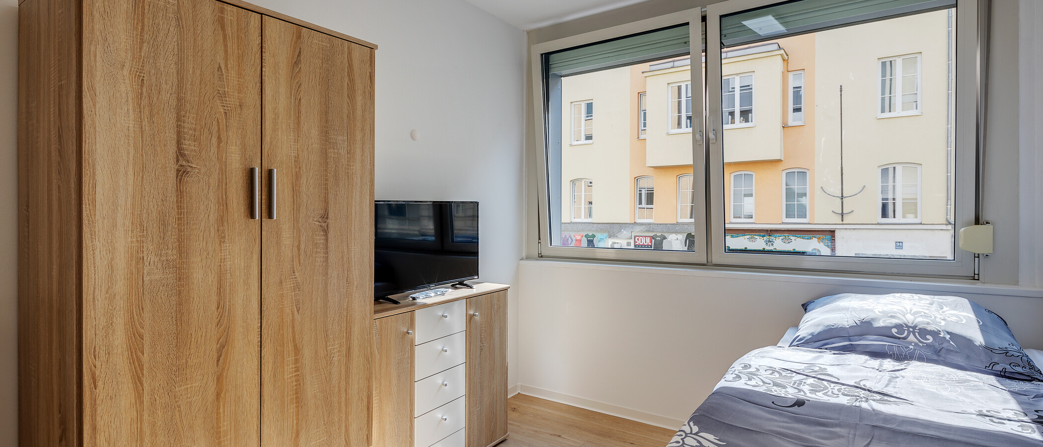 квартира München Maxvorstadt - Universitätsviertel 02 жилое пространство 12659