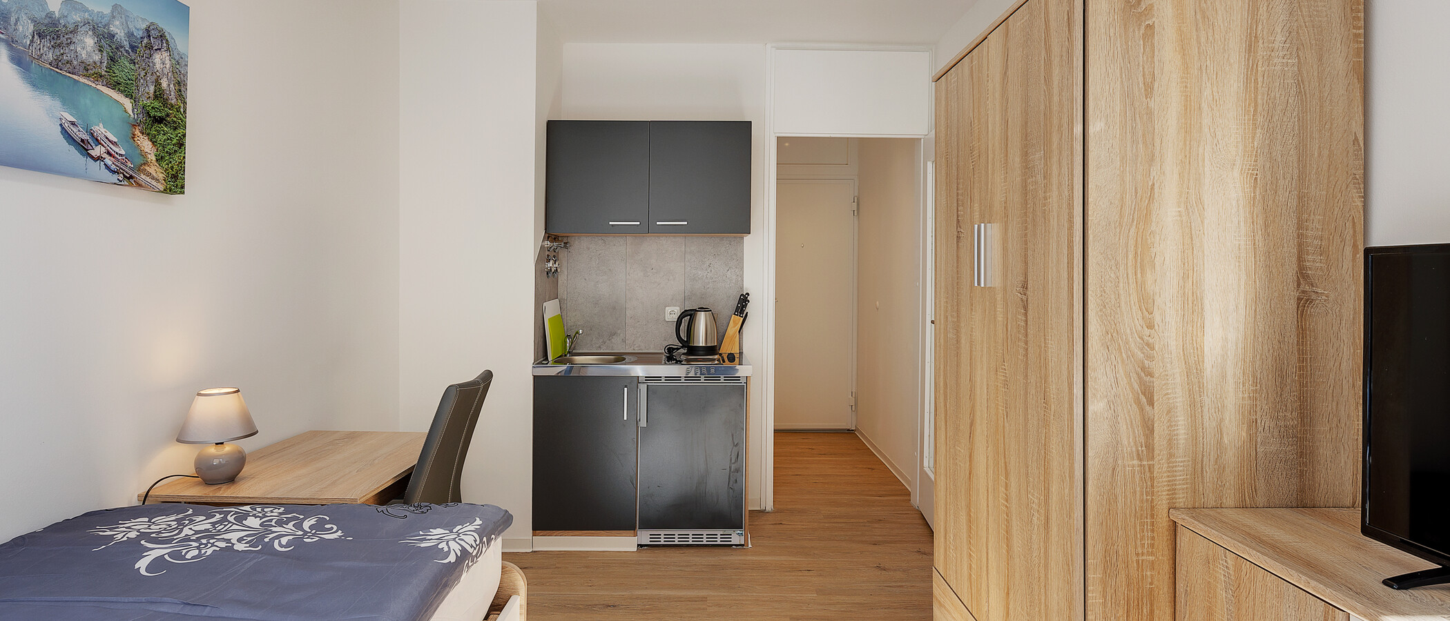квартира München Maxvorstadt - Universitätsviertel 03 жилое пространство 12659