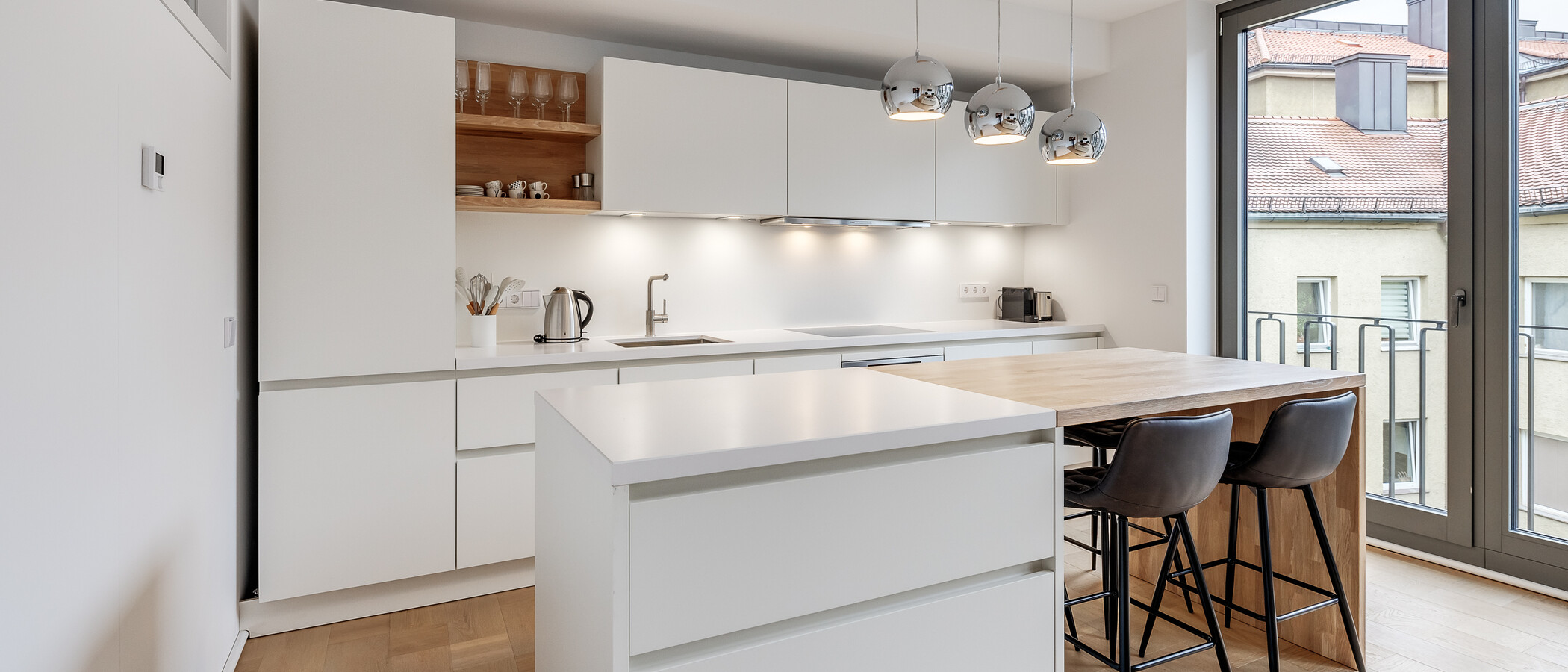 квартира München Gärtnerplatzviertel 01 кухня 12664