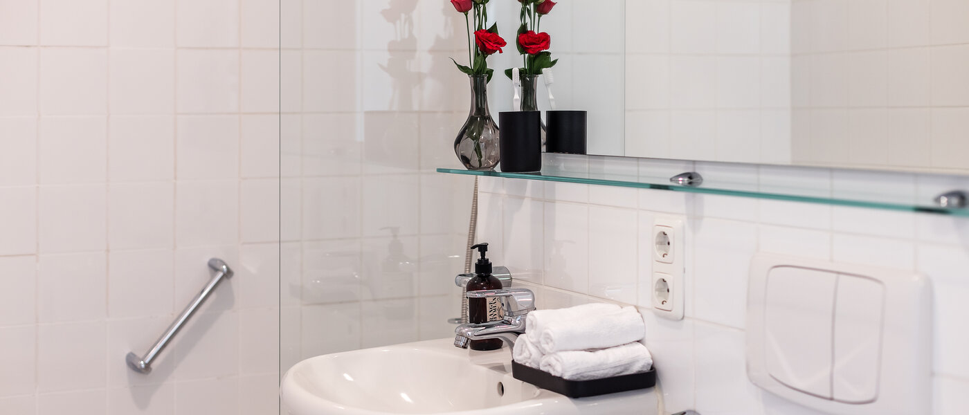 квартира München Glockenbachviertel 02 ванная комната 12668