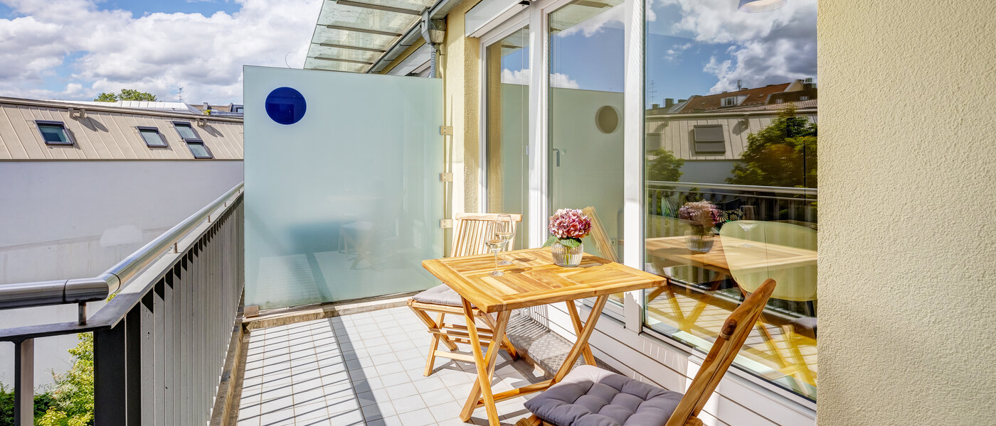 квартира München Glockenbachviertel 01 балкон 12668