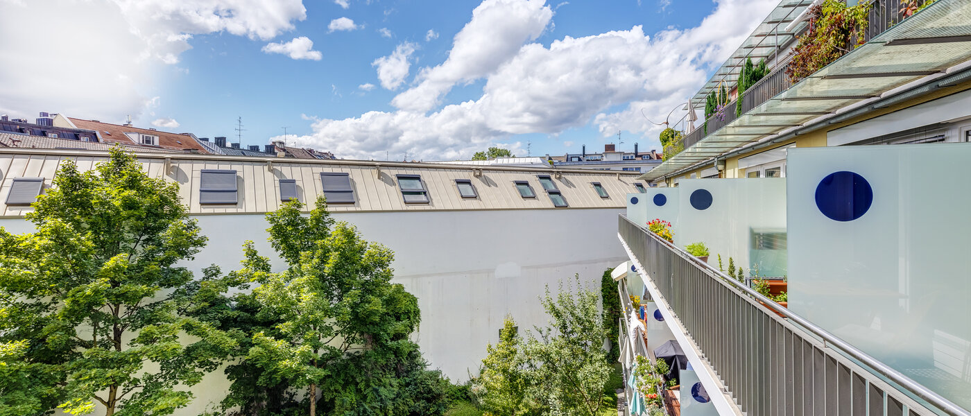 квартира München Glockenbachviertel 02 вид из окна 12668