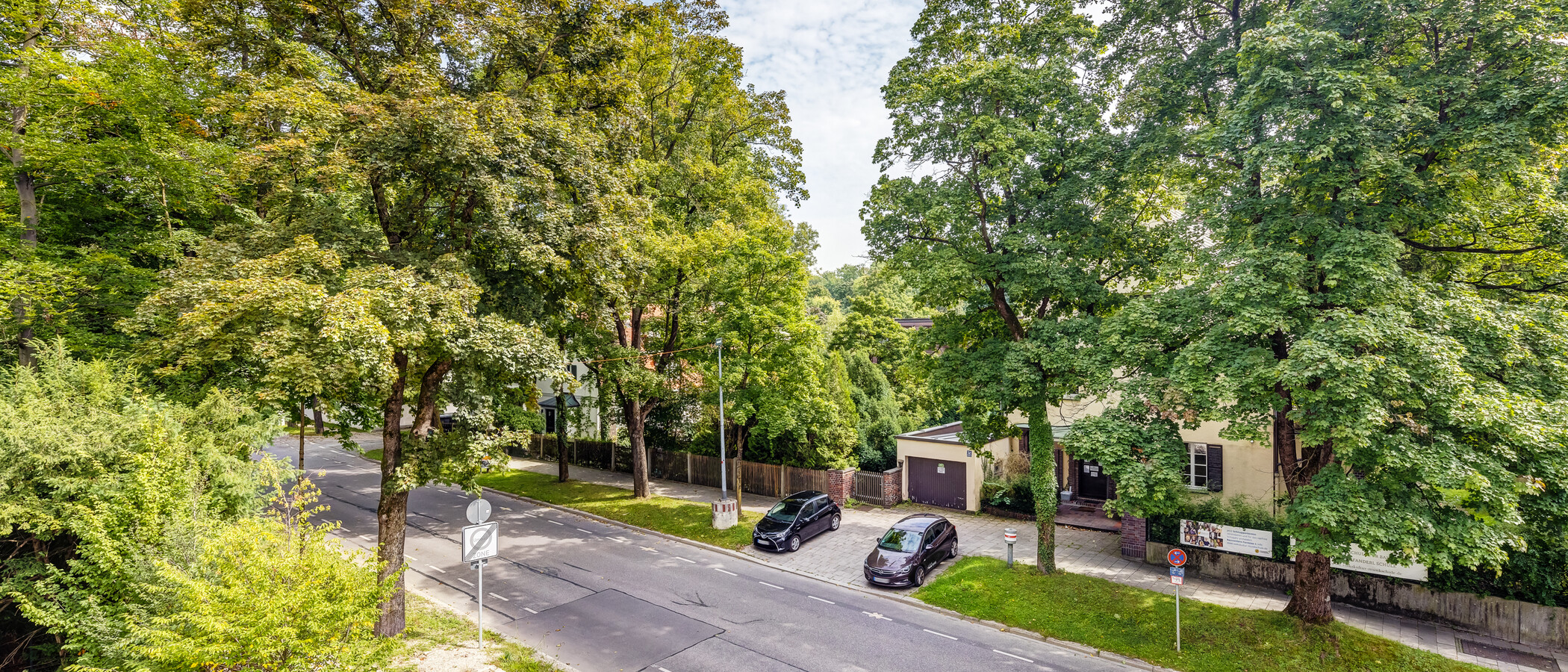 квартира München Herzogpark 01 вид из окна 12674