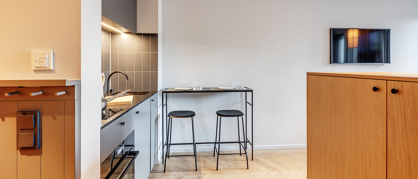 квартира München Herzogpark 03 жилое пространство 12678