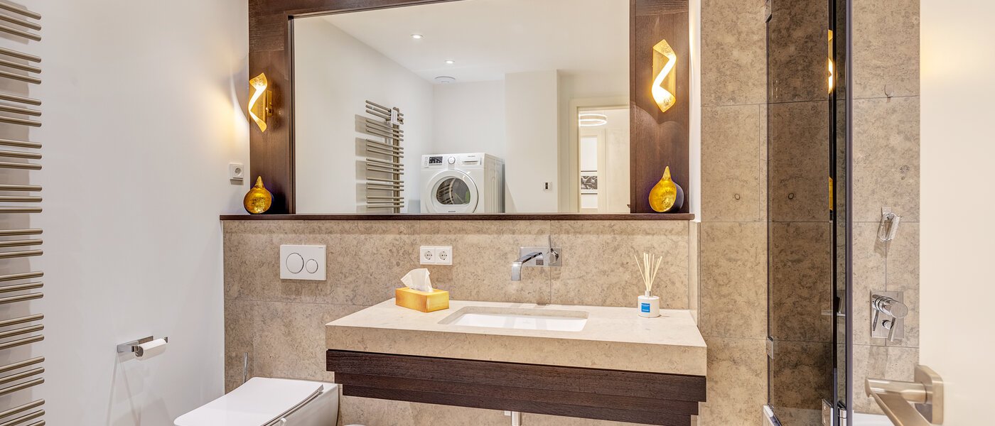 квартира München Maxvorstadt - Museumsviertel 01 ванная комната 12690