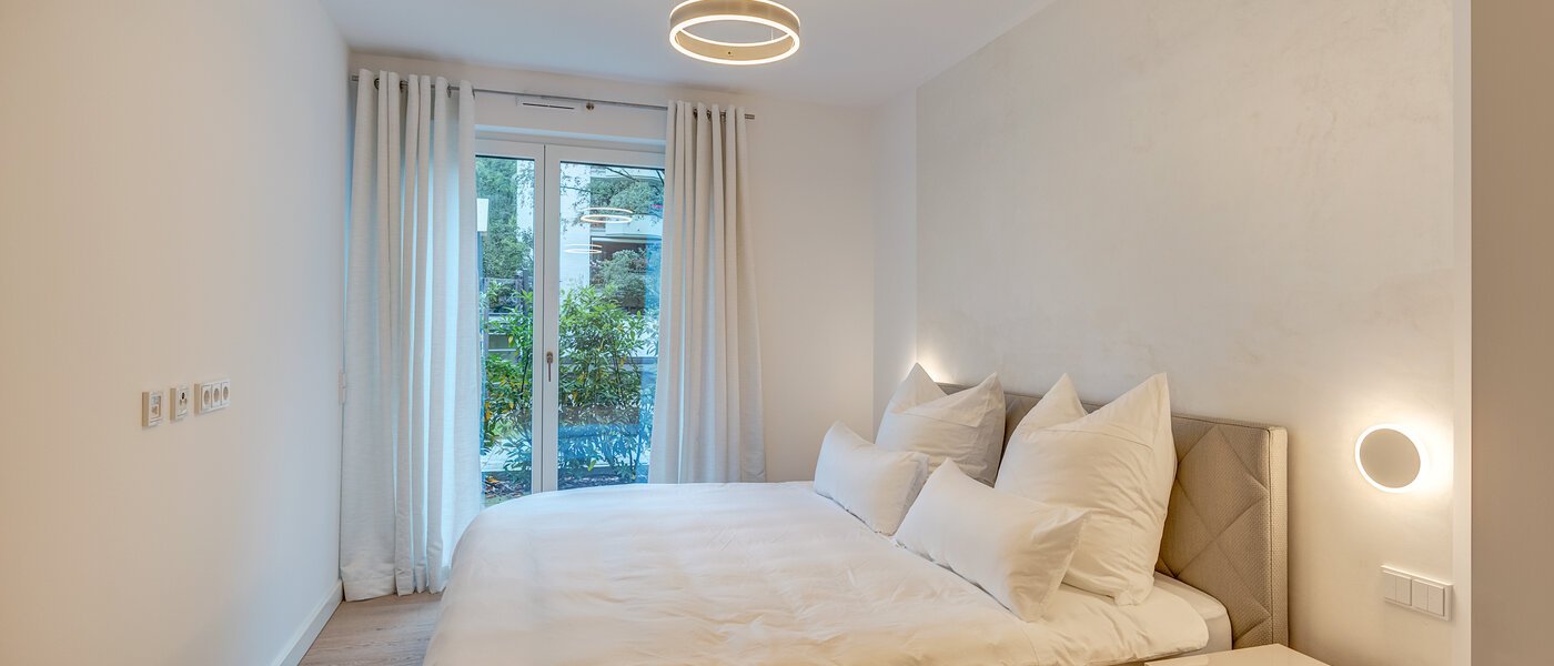 квартира München Maxvorstadt - Museumsviertel 01 спальная комната 12690