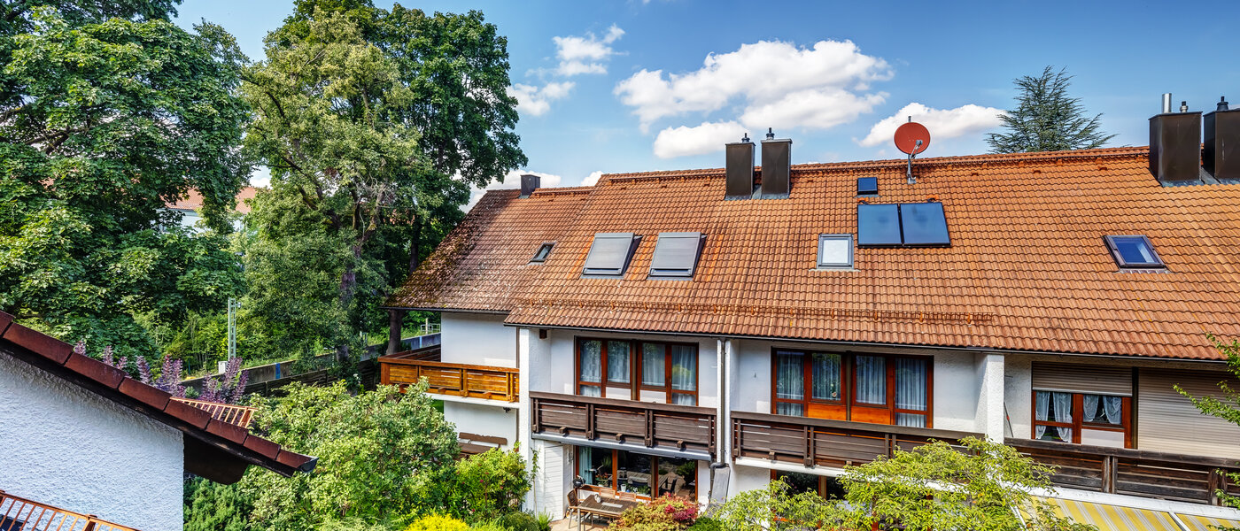 квартира Unterhaching 03 вид из окна 12705