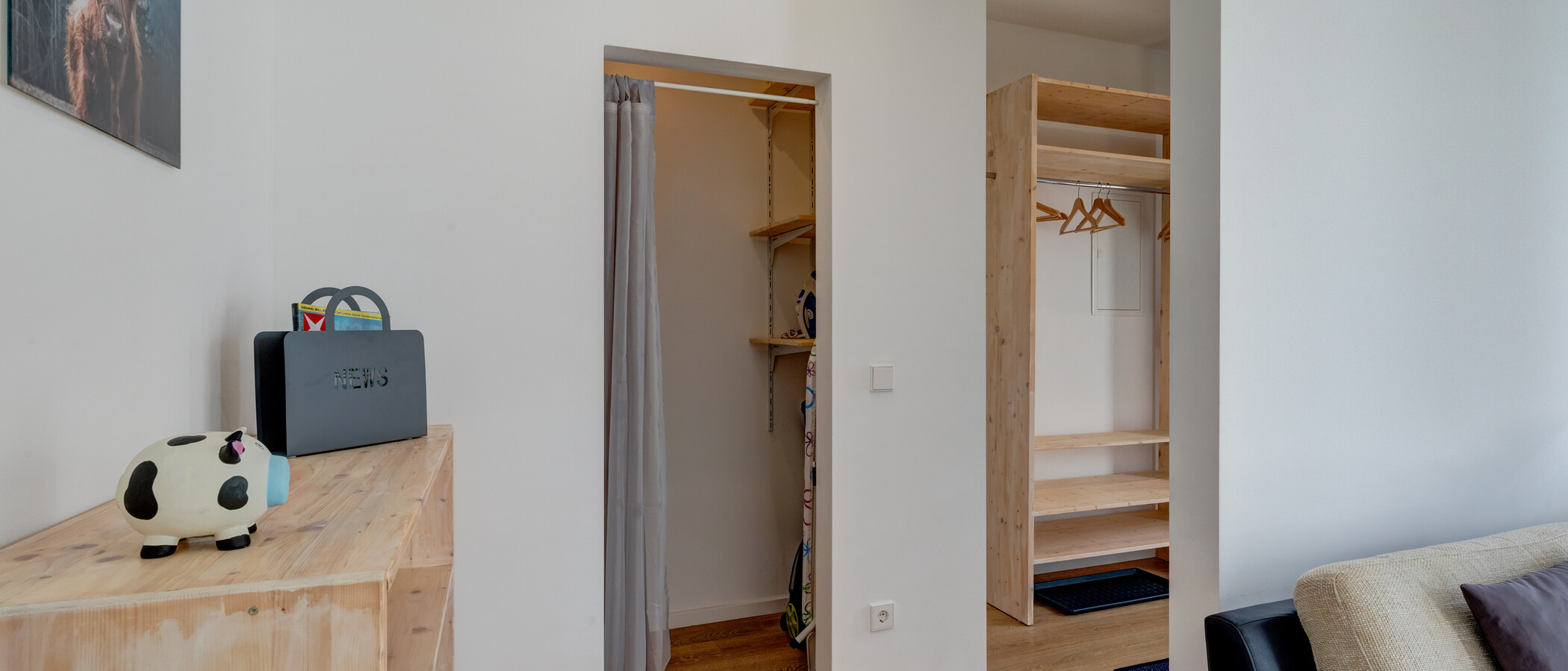 квартира с садом München Forstenried 03 коридор 12709