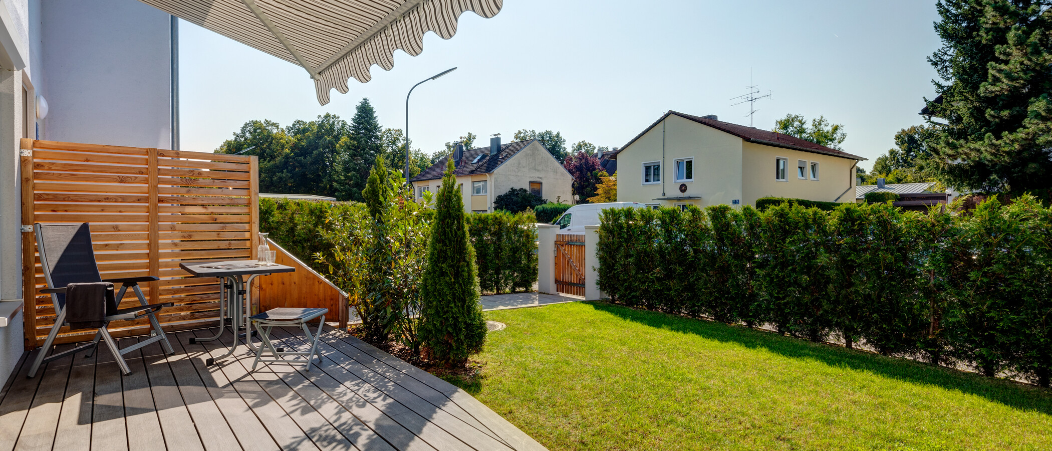 квартира с садом München Forstenried 01 сад 12709