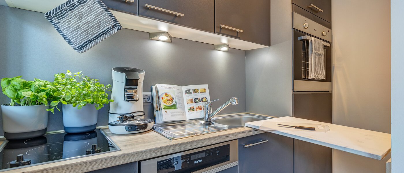 квартира München Ramersdorf 02 кухня 12722