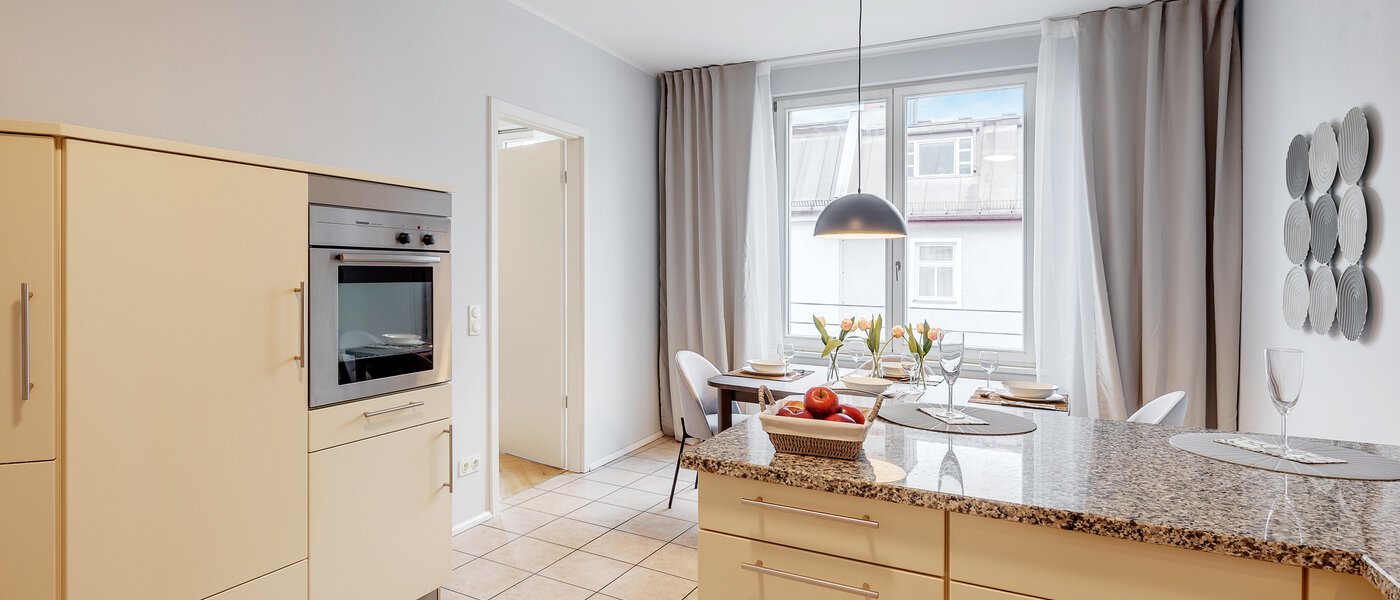 квартира München Maxvorstadt - Westen 05 кухня 12753