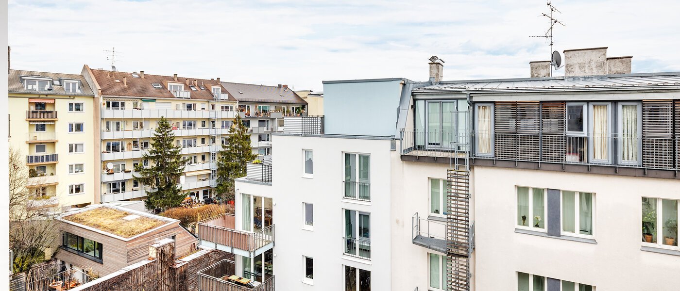 квартира München Maxvorstadt - Westen 02 вид из окна 12753