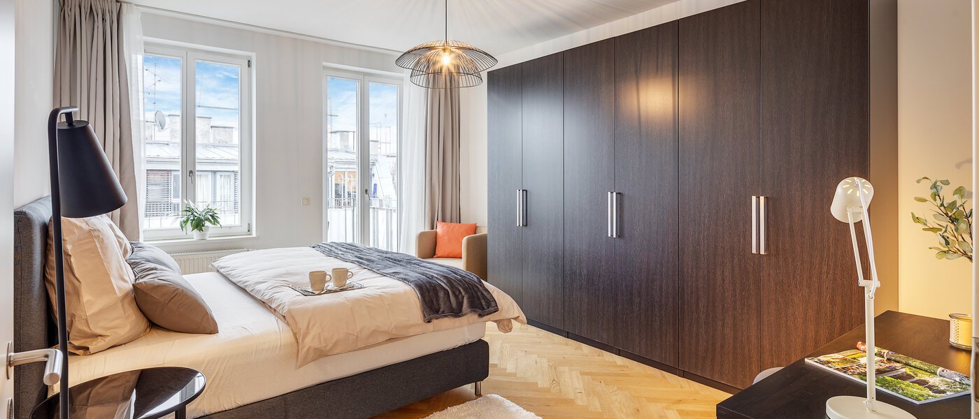 квартира München Maxvorstadt - Westen 02 1-я спальная комната 12753