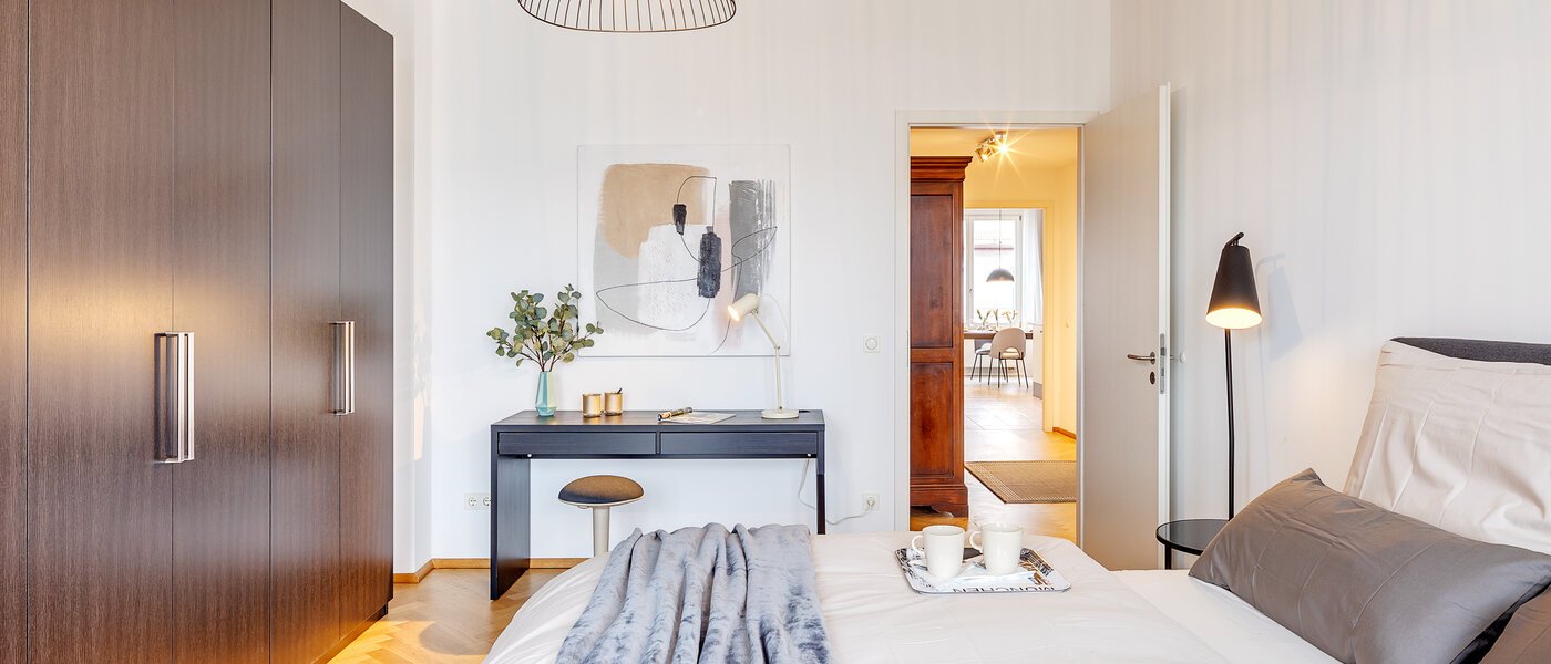 квартира München Maxvorstadt - Westen 04 1-я спальная комната 12753