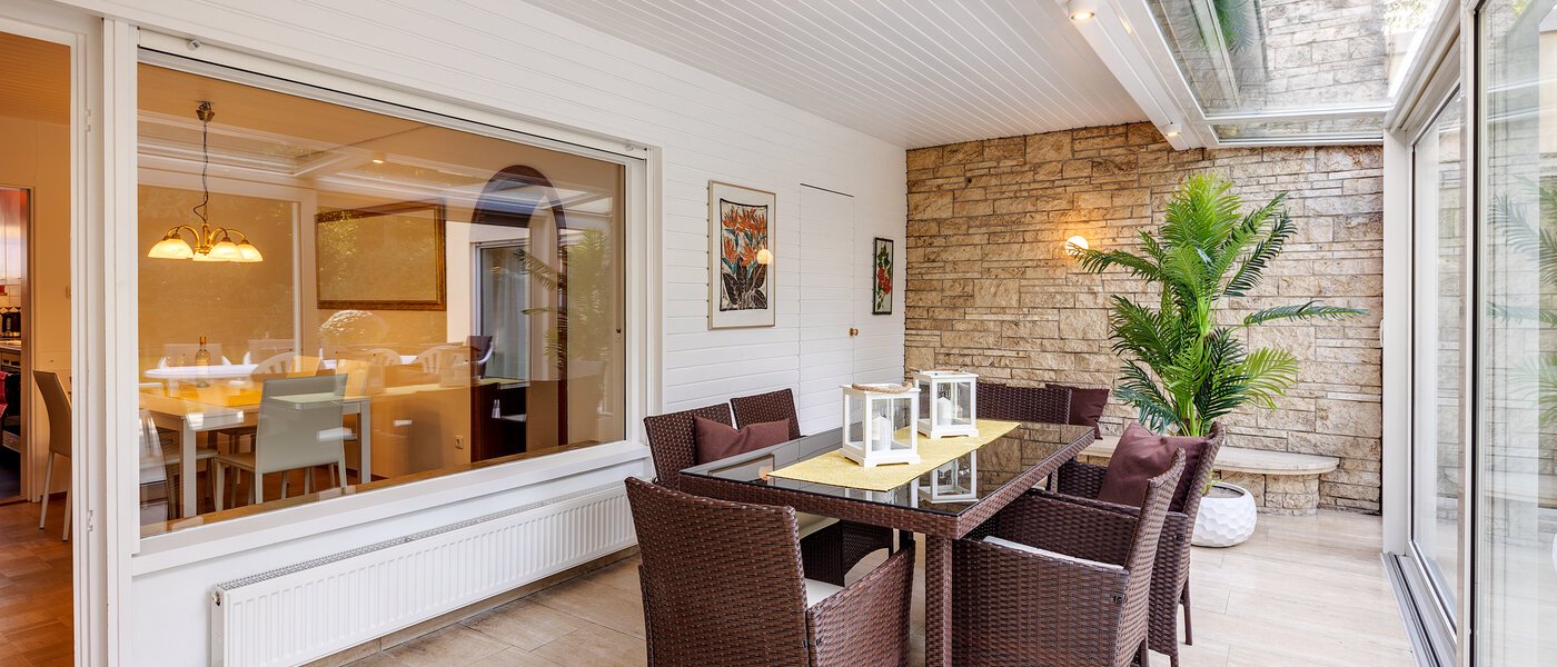 дом München Lerchenau 03 застекленная терраса 12756