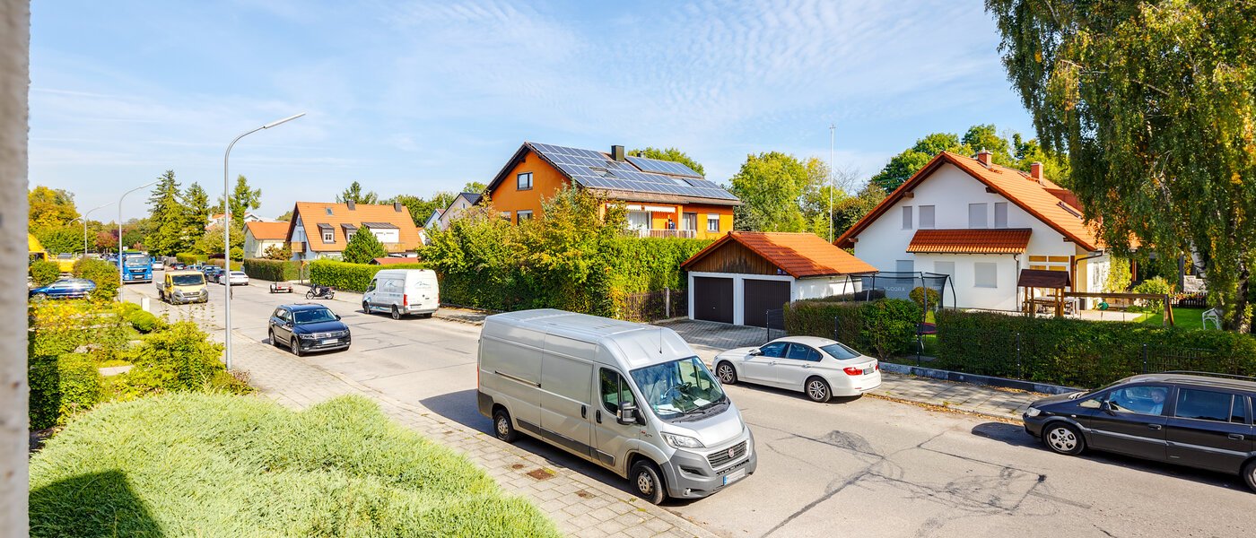 дом München Lerchenau 05 вид из окна 12756