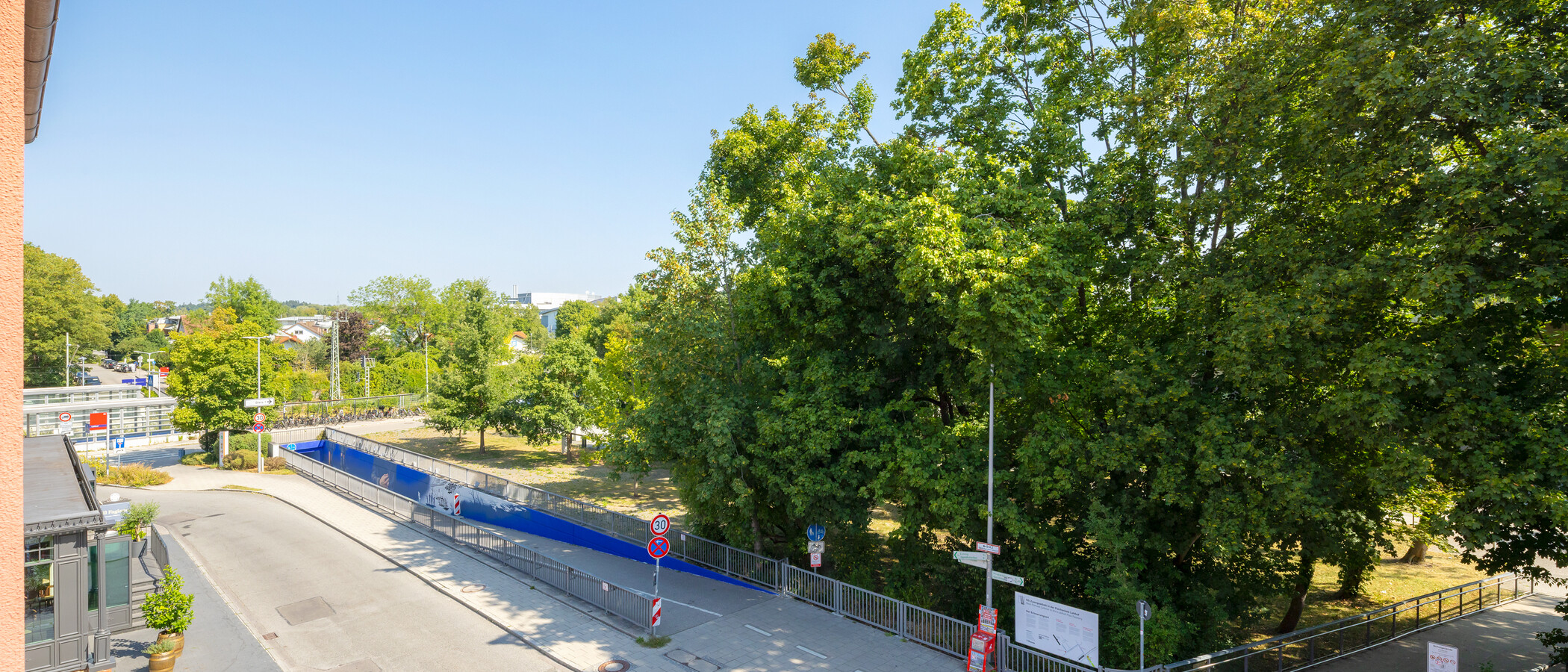 квартира Unterschleißheim Lohhof 02 вид из окна 12773