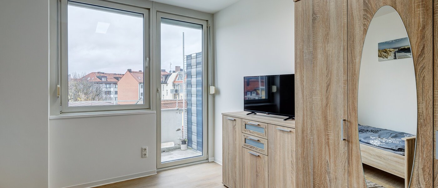 квартира München Maxvorstadt - Universitätsviertel 03 жилое пространство 12790