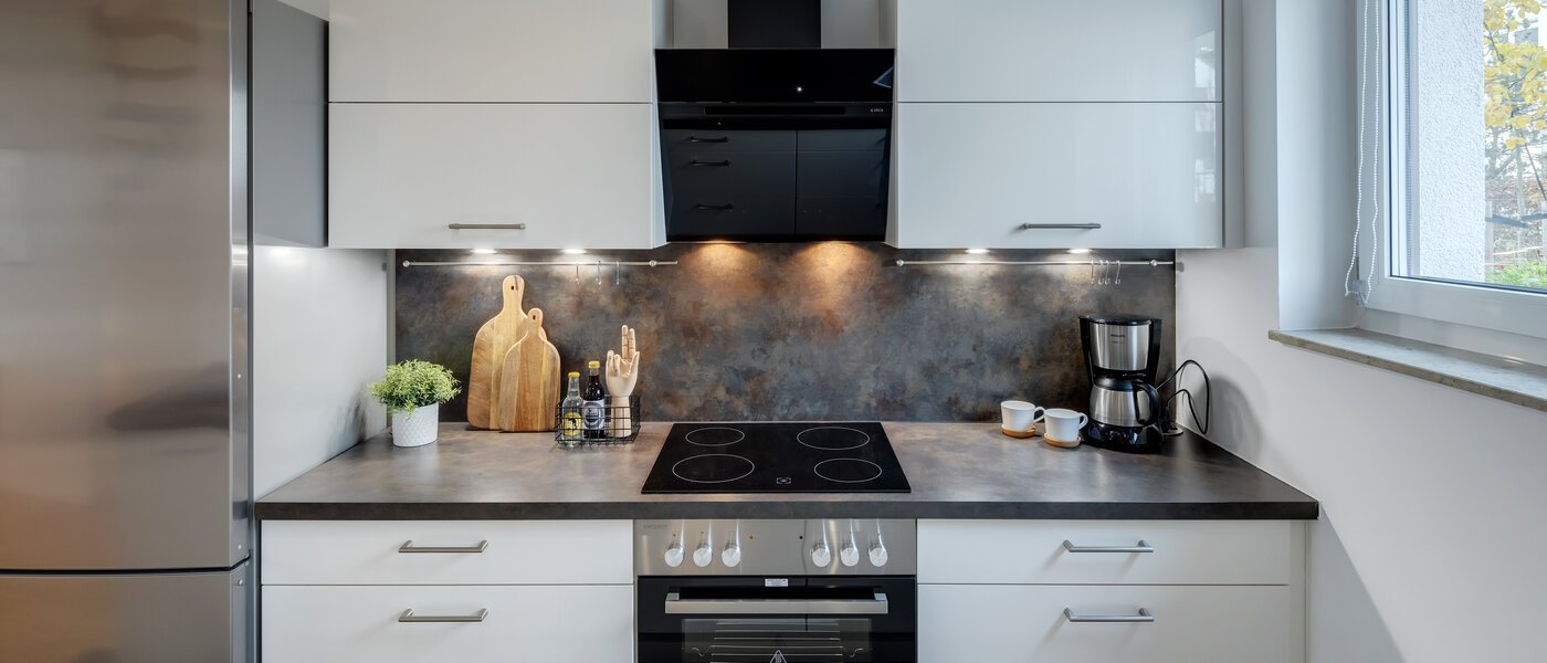 таунхаус München Schwabing - Domagkpark 04 кухня 12793