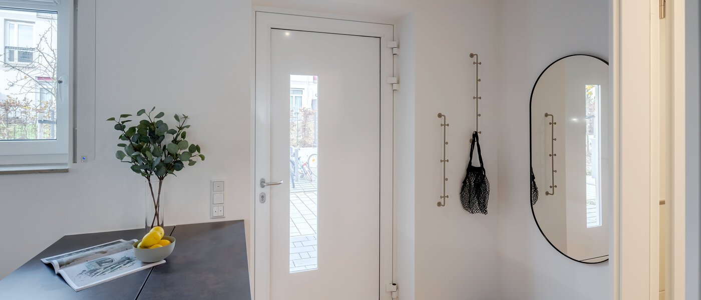 таунхаус München Schwabing - Domagkpark 01 коридор 12793