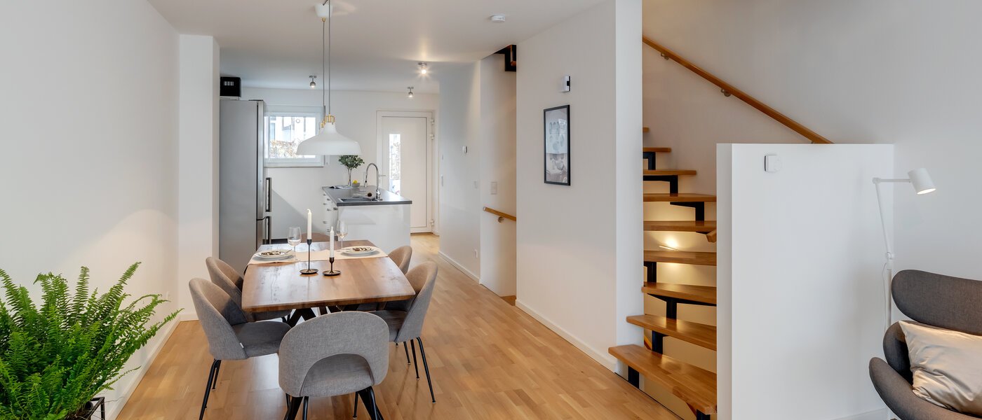 таунхаус München Schwabing - Domagkpark 03 коридор 12793