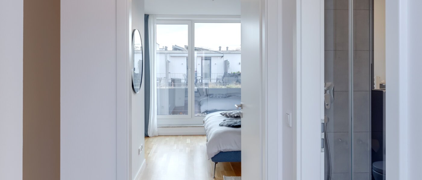 таунхаус München Schwabing - Domagkpark 09 коридор 12793