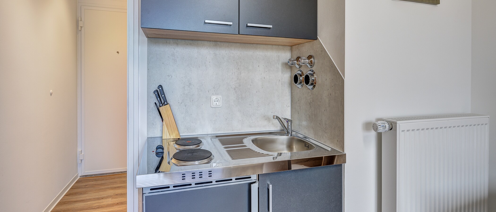 квартира München Maxvorstadt - Universitätsviertel 01 кухня 12795