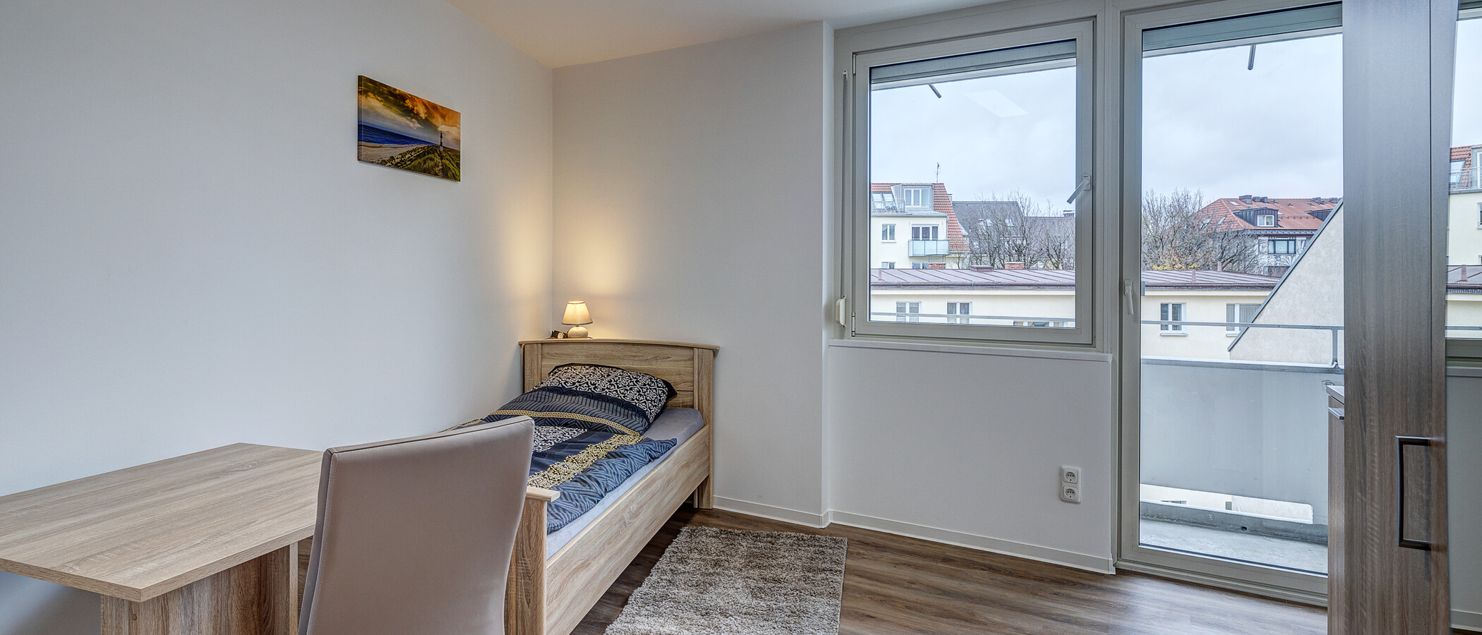 квартира München Maxvorstadt - Universitätsviertel 02 жилое пространство 12795