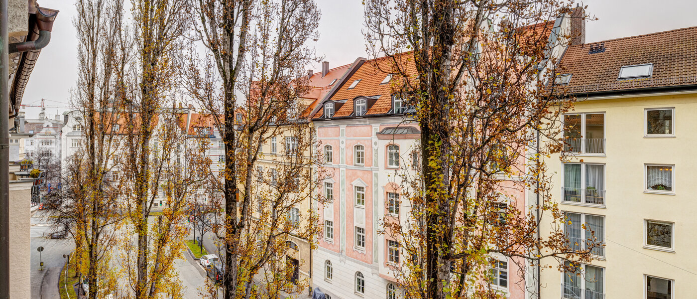 квартира München Haidhausen 02 вид из окна 12796